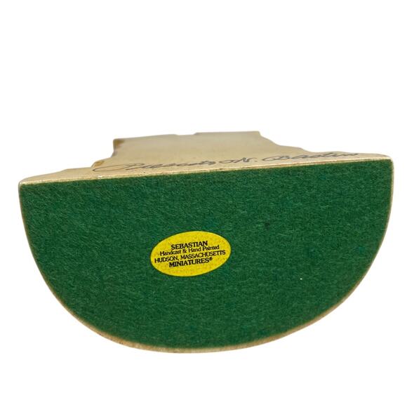 Sebastian Miniatures Collectors Society Charter Member 1980 Display - Picture 7 of 7